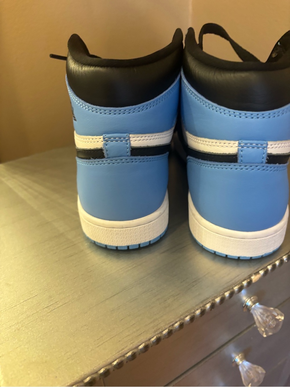 Nike Air Jordan 1 High OG White Black University Blue - Picture 2 of 8